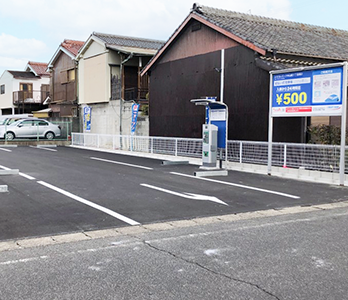 チケット式駐車場